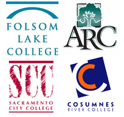 various community college logos